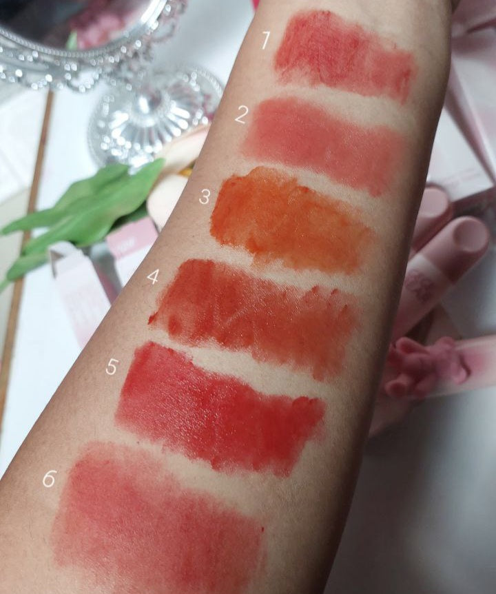 A Gege bear teddy velvet smooth lipmud