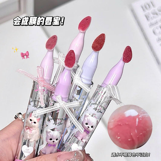 A gege bear bow lace gloss 3 pcs box