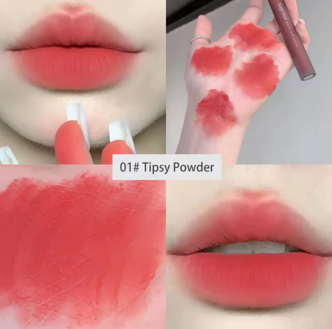 Gege bear velvet smooth lipmud lipstick