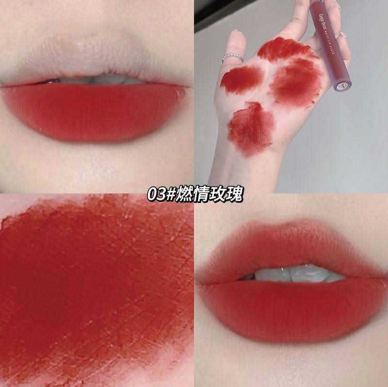 Gege bear velvet smooth lipmud lipstick