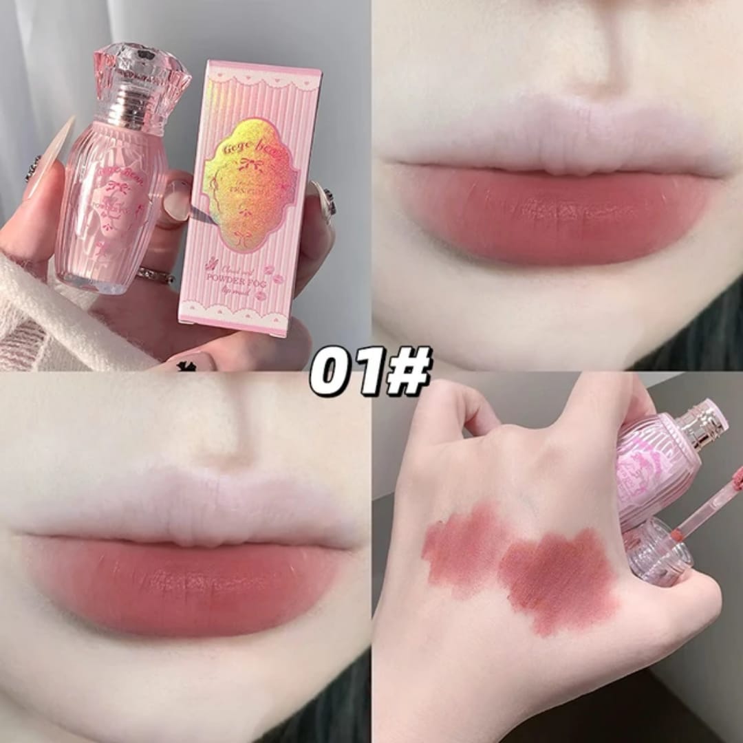 A Gege bear velvety lipmud