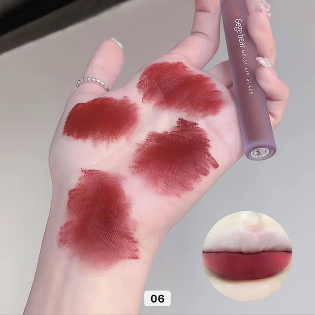 Gege bear velvet smooth lipmud lipstick