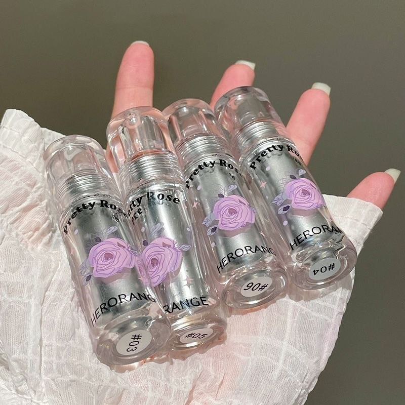 A aHerorange pretty rose lipmud lipstick