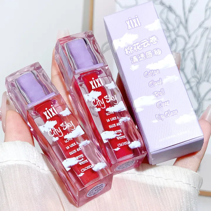 xixi city sky tinted lipgloss