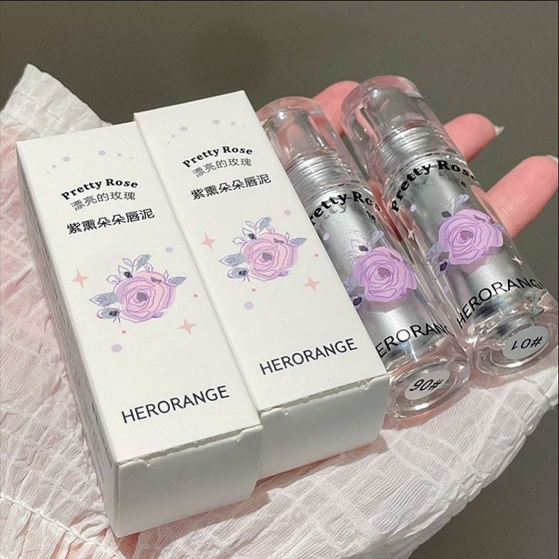 A aHerorange pretty rose lipmud lipstick