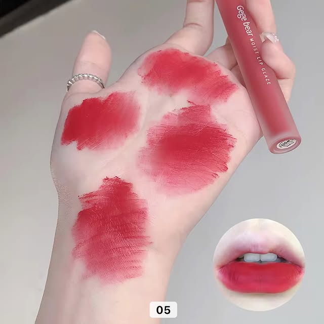 Gege bear velvet smooth lipmud lipstick