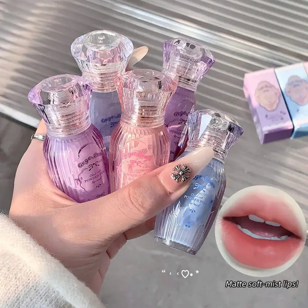 A Gege bear velvety lipmud