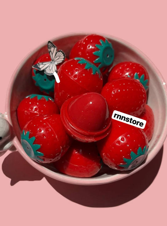 A bStrawberry Tinted Moisturizing Lip Balm